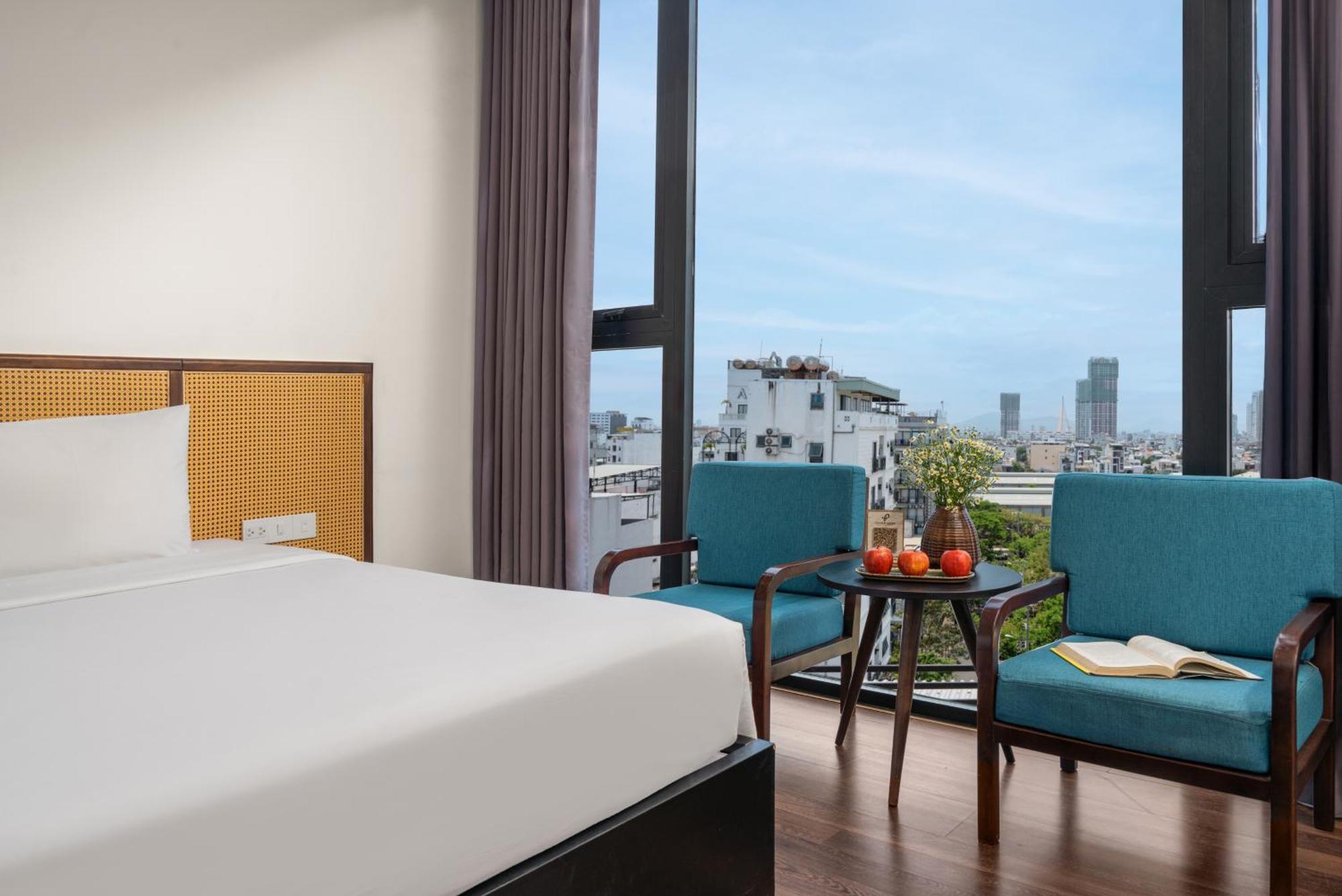 Platinum Danang Hotel Bagian luar foto