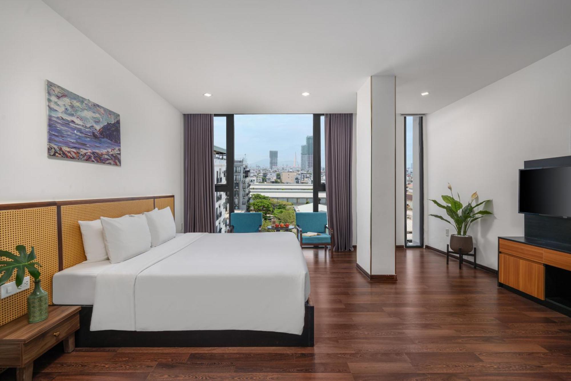 Platinum Danang Hotel Bagian luar foto